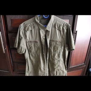 Guess short sleeve slim fit shirt